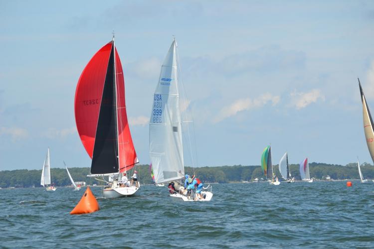 Annapolis Labor Day Regatta, Stingray Point, Skipjacks Racing